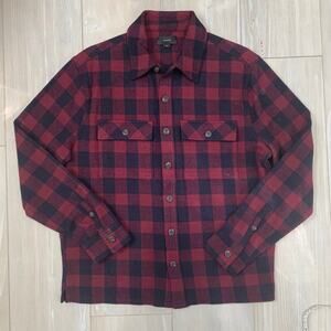 Vince Men's Plaid Flannel Size S